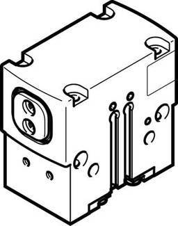 FESTO 1132941 HGPD-20-A-G2 Parallelgreifer Gehäusematerial: Aluminium 1St.