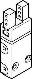 FESTO 1254039 DHPS-6-A Parallelgreifer Gehäusematerial: Aluminium-Knetlegierung 1St.