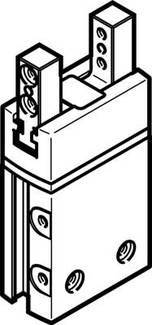 FESTO 1254040 DHPS-10-A Parallelgreifer Gehäusematerial: Aluminium-Knetlegierung 1St.