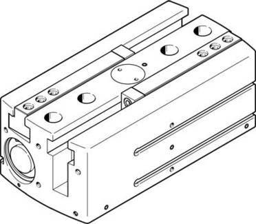 FESTO 3361490 HGPL-40-80-A-B Parallelgreifer Gehäusematerial: Aluminium 1St.