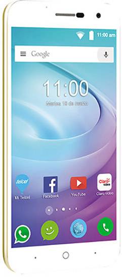 ZTE Blade L7A Smartphone 16GB 5 Zoll (12.7 cm) Dual-SIM Android™ 7.0 Nougat 5 Mio. Pixel Gold