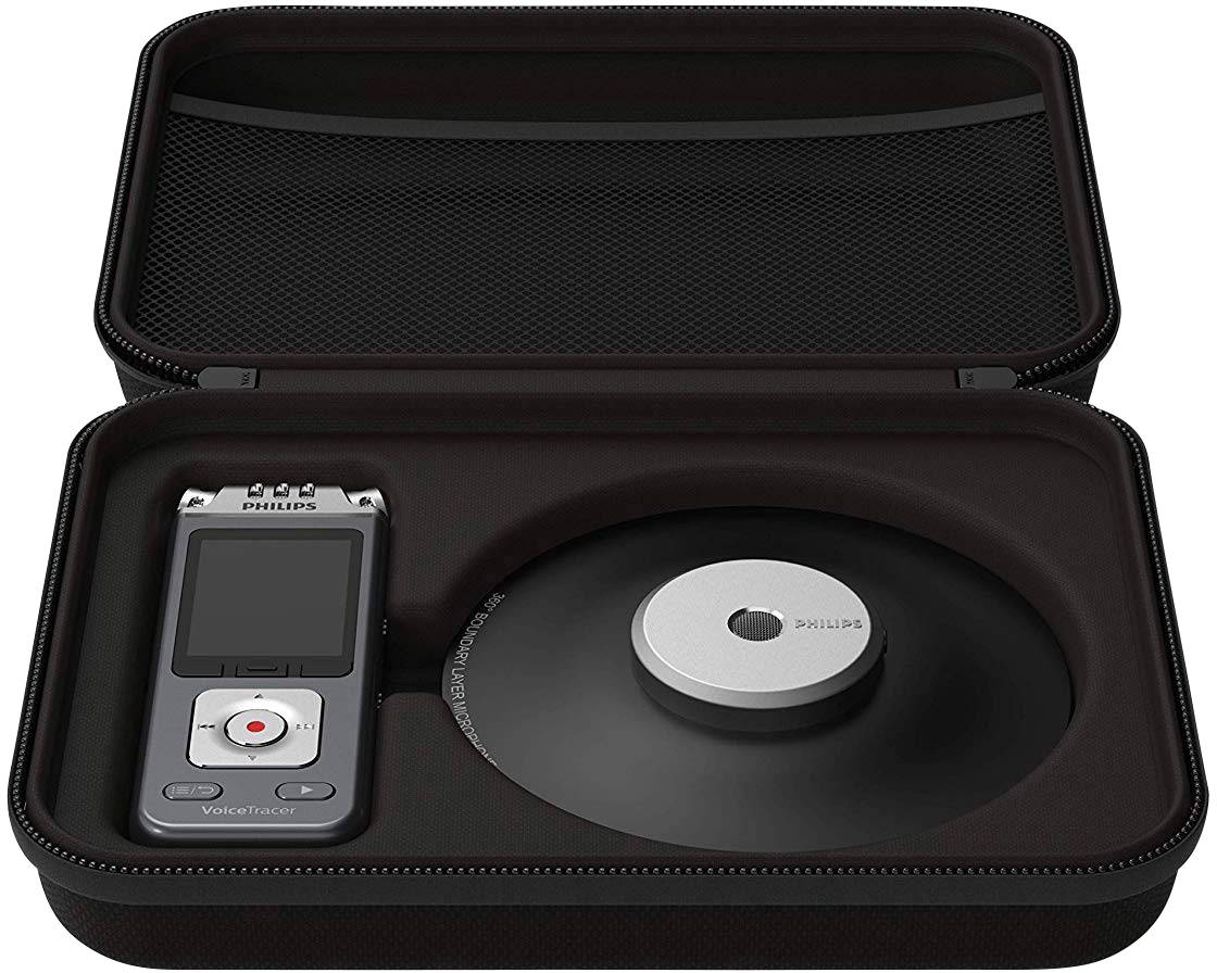 Philips DVT-8110 Digitales Diktiergerät Aufzeichnungsdauer (max.) 2147h Anthrazit, Chrom