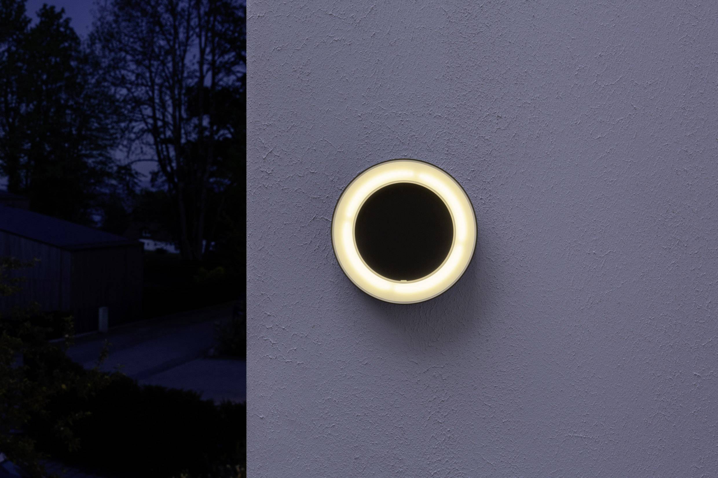 LEDVANCE ENDURA® STYLE RING L 4058075205215 LED-Außenwandleuchte Dunkelgrau