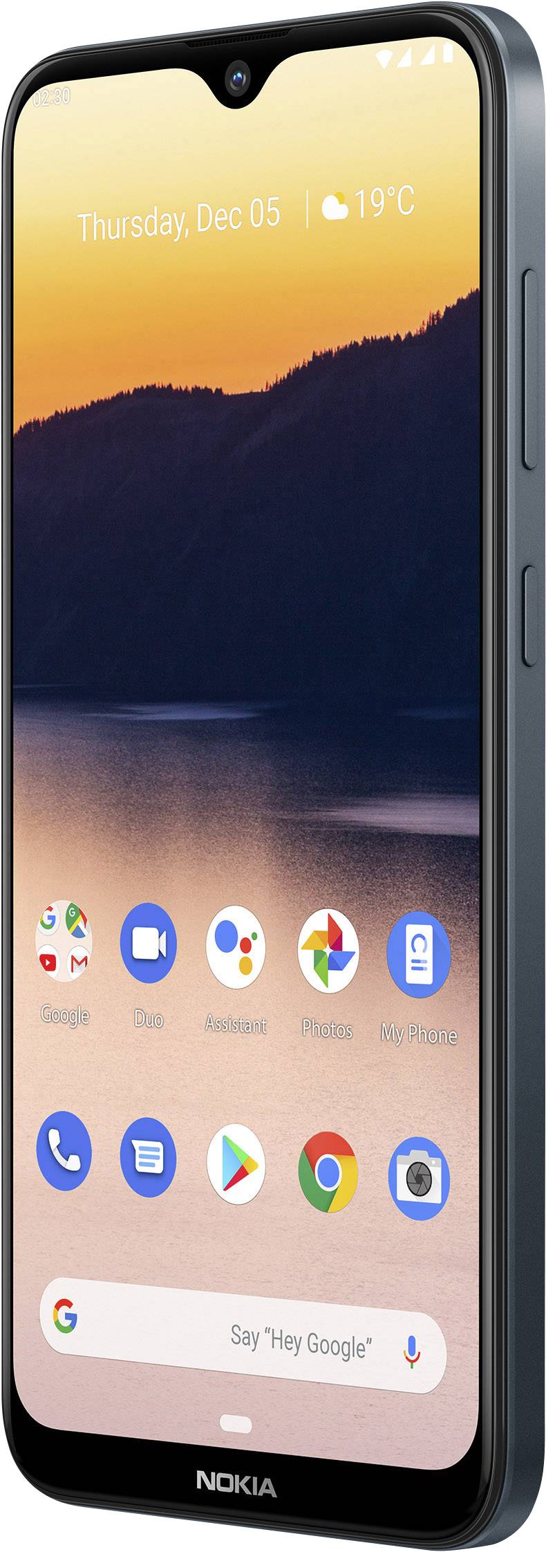 Nokia 2.3 Charcoal Smartphone 32 GB 15.7 cm (6.2 Zoll) Schwarz Android™ 9.0 Dual-SIM