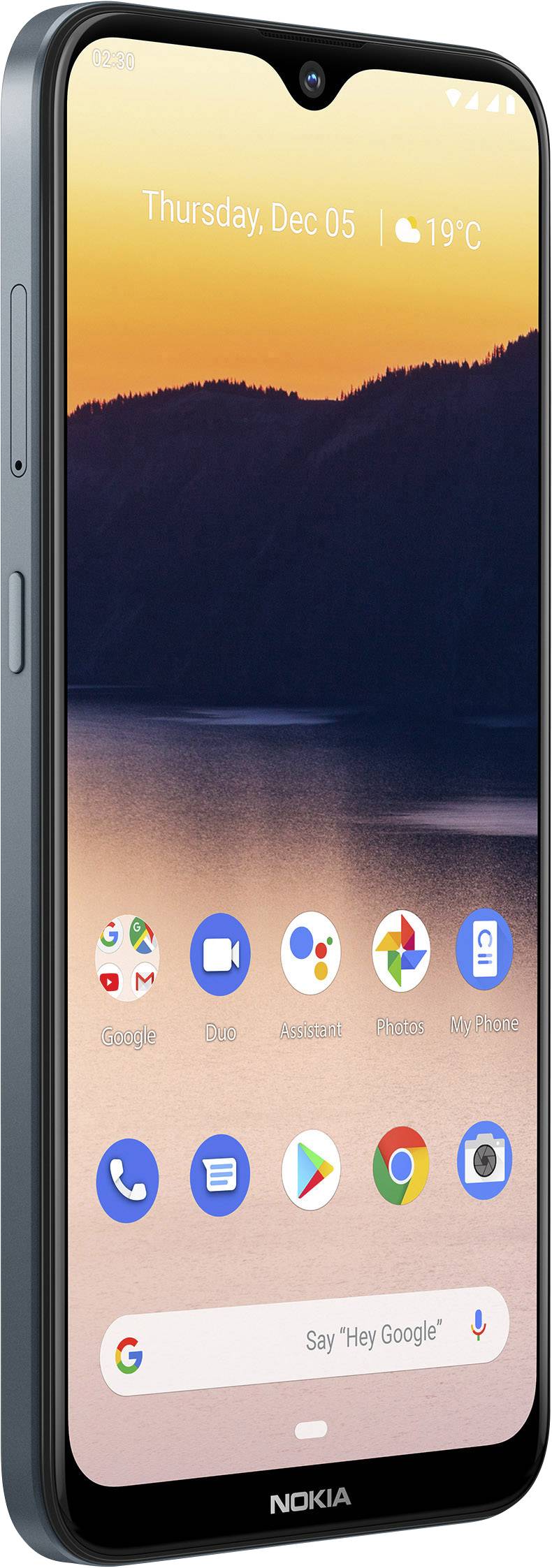 Nokia 2.3 Charcoal Smartphone 32 GB 15.7 cm (6.2 Zoll) Schwarz Android™ 9.0 Dual-SIM