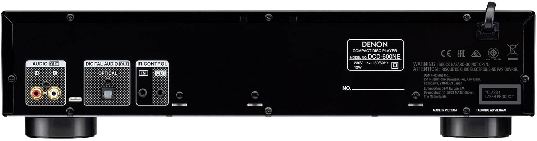 Denon DCD600NEBKE2 CD-Player Schwarz