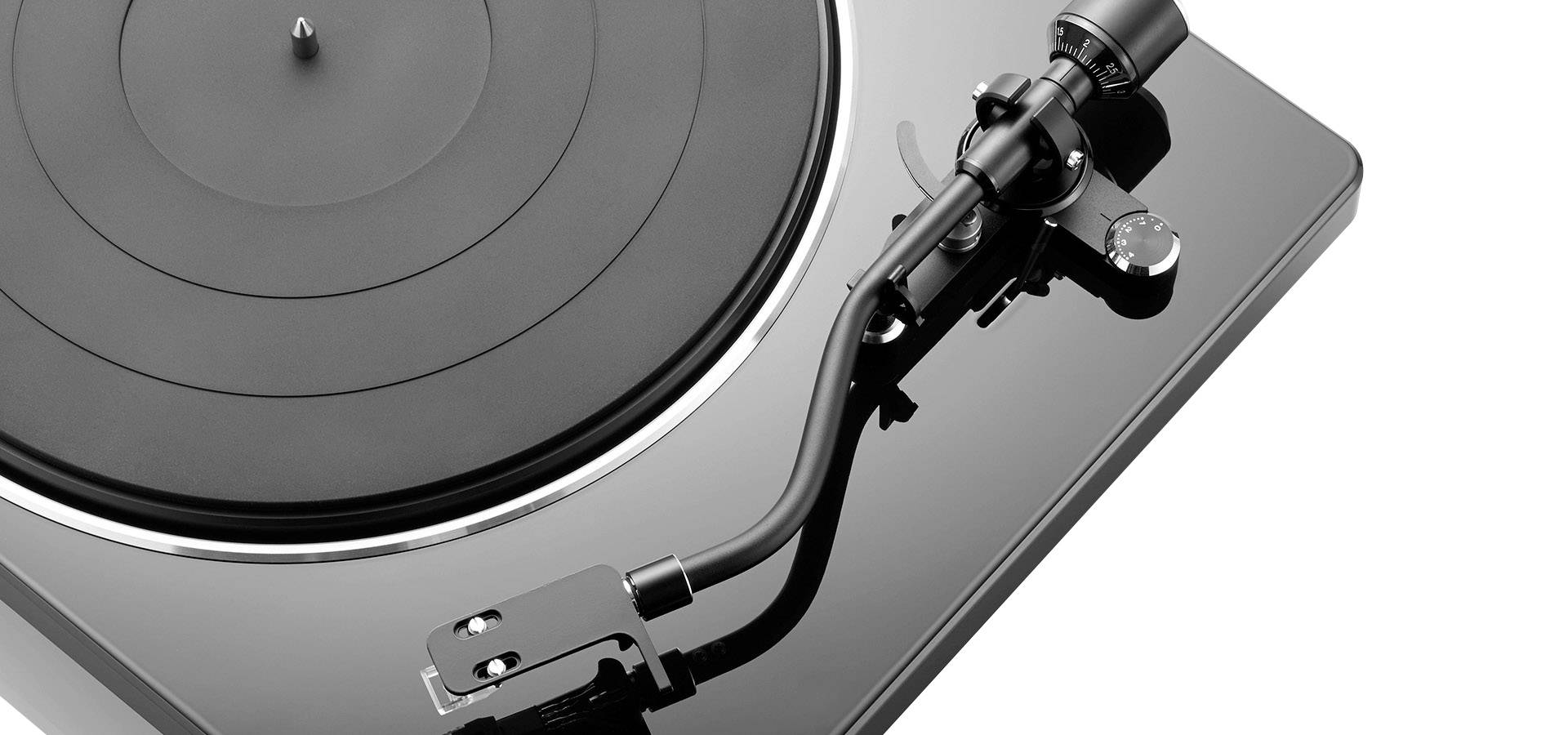 Denon DP450USBBKEM USB-Plattenspieler Riemenantrieb Schwarz