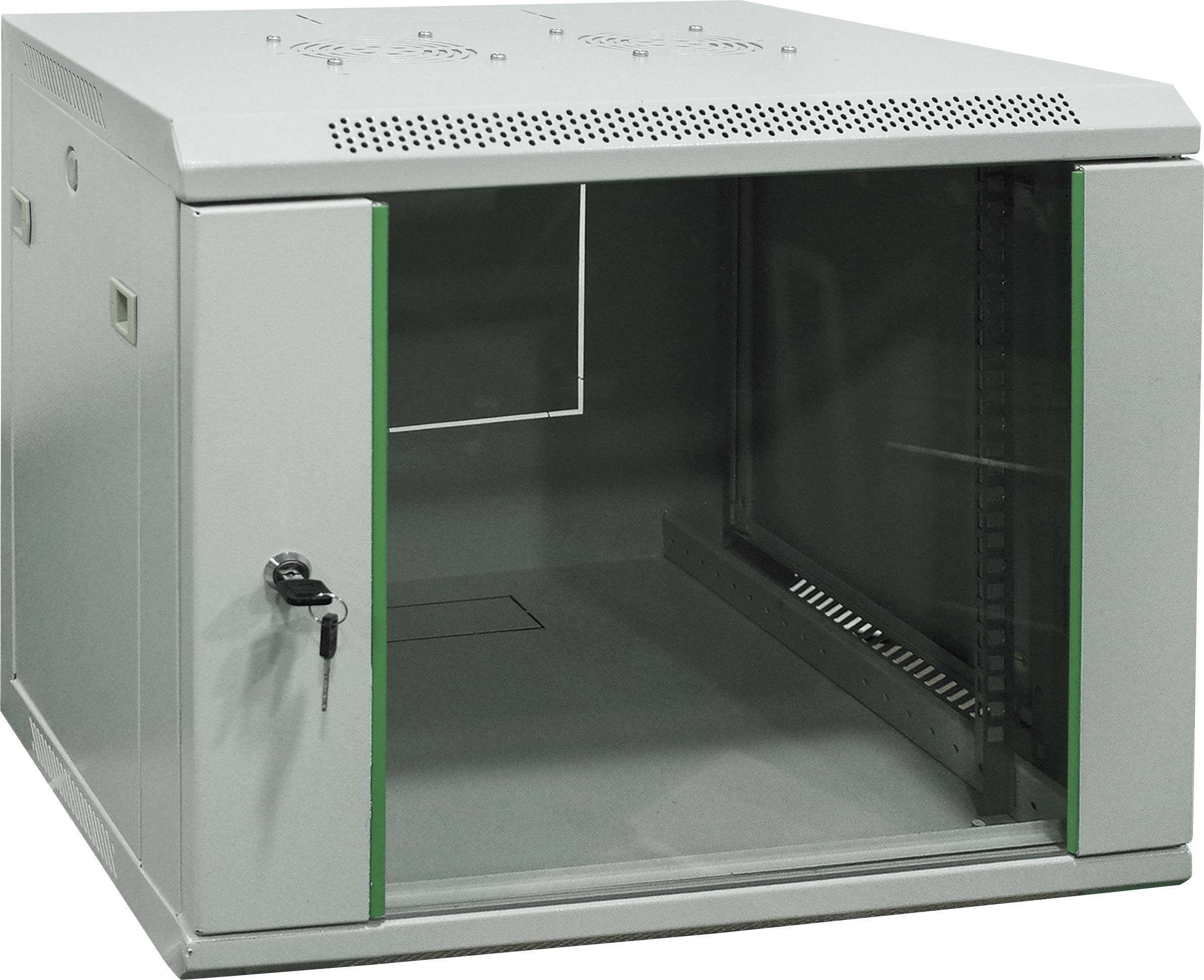 Renkforce RF-NC-120 19 Zoll Wandgehäuse (B x H x T) 600 x 505.05 x 450mm 9 HE Grau (RAL 7035)