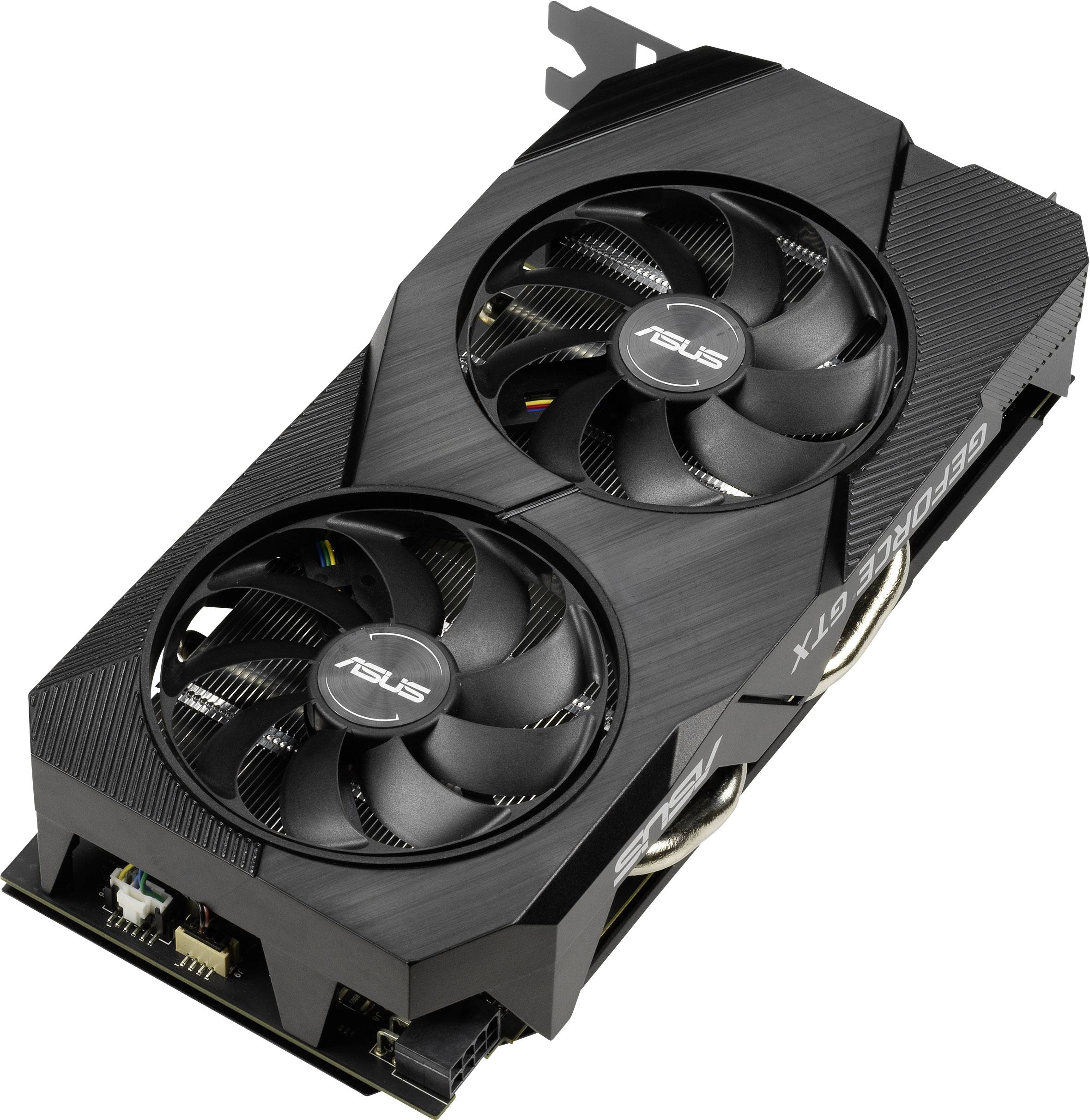 Asus Grafikkarte Nvidia GeForce GTX1660 Super SUPER EVO Overclocked 6 GB GDDR6-RAM PCIe x16 HDMI®, DisplayPort, DVI