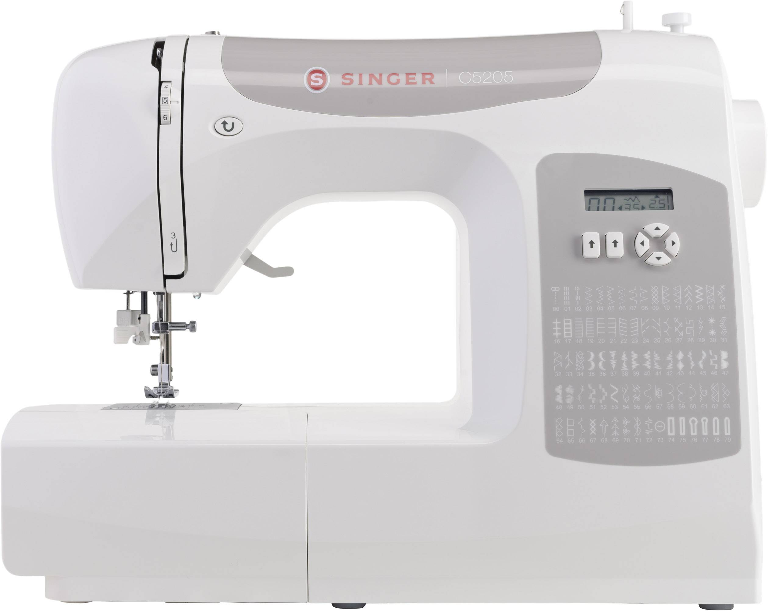 Singer C5205 Grau N?hmaschine