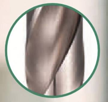 Alpen 0018400500100 HSS Metall-Spiralbohrer 5mm Gesamtlänge 86mm geschliffen DIN 338 Zylinderschaft