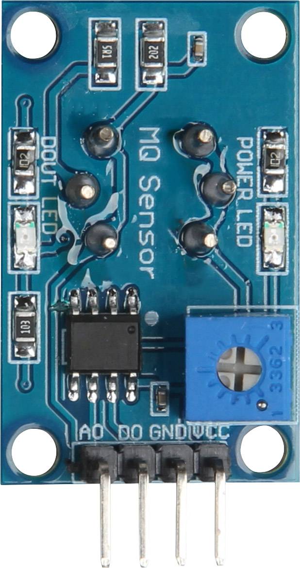 Joy-it sen-mq3 Alkohol-/Ethanol-Gas-Sensor 1 St. Passend für (Entwicklungskits): Arduino, Raspberry Pi®