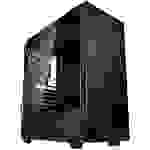Tour midi Kolink Castle Boîtier gaming noir 2 ventilateurs pré-installés, fenêtre latérale, filtre anti-poussière