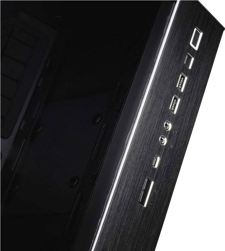 Lian Li O11Dynamic XL Midi-Tower Gaming-Gehäuse Schwarz Integrierte Beleuchtung, Seitenfenster, Staubfilter