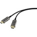 SpeaKa Professional HDMI Anschlusskabel HDMI-A Stecker, HDMI-A Stecker 10.00m Schwarz SP-8821984 Ultra HD (8K) HDMI-Kabel