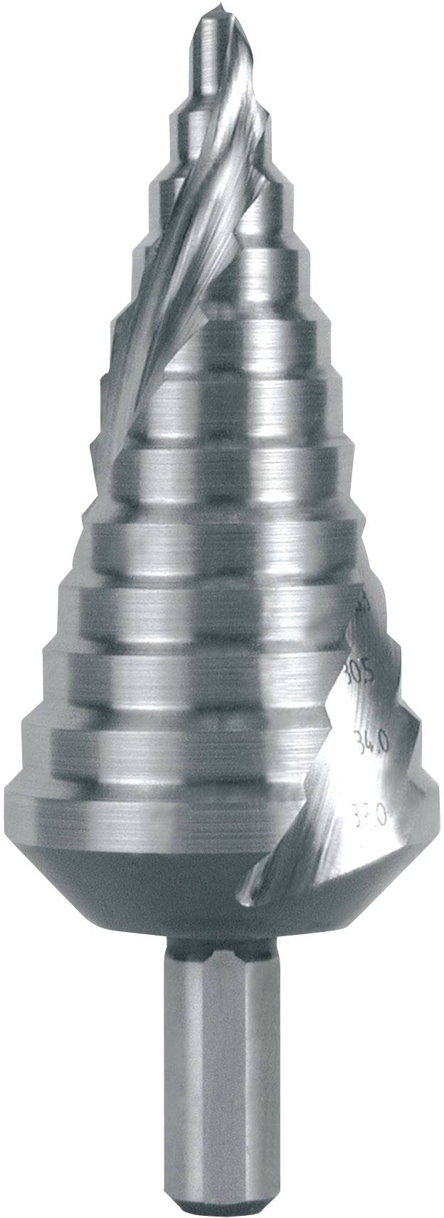 RUKO 101060 HSS Stufenbohrer Gesamtlänge 100 mm 3-Flächenschaft 1 St.