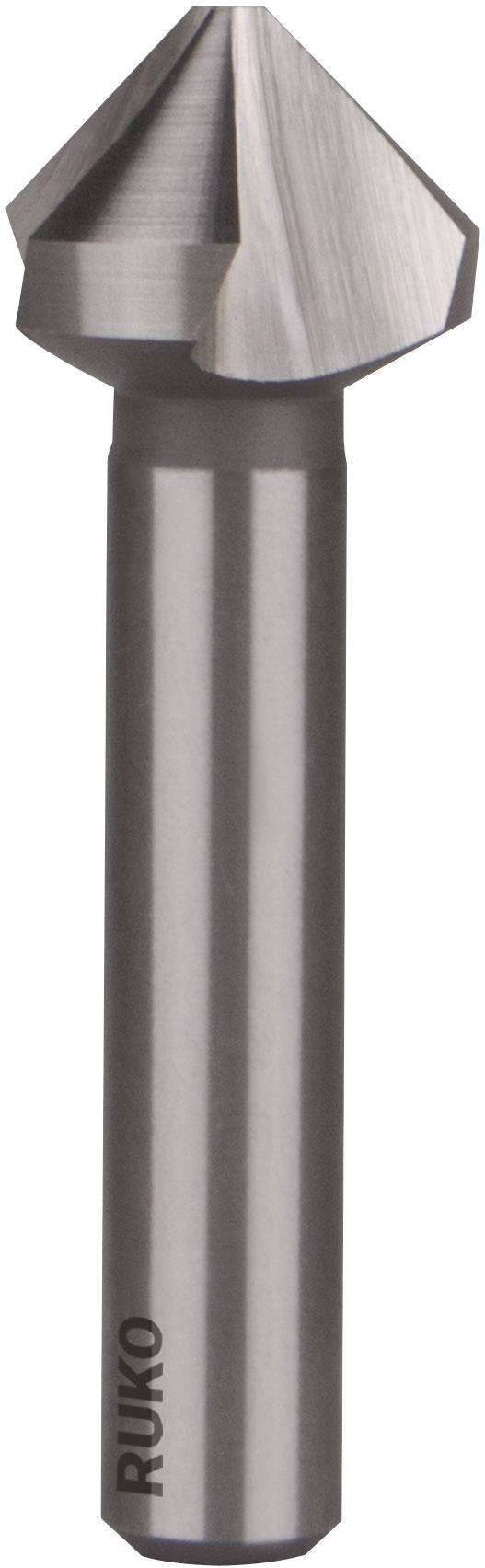 Metallsenker mit Kegelform und scharfer Schneide für präzise Bohrungen. Hergestellt von RUKO. Geeignet für Metallbearbeitung.