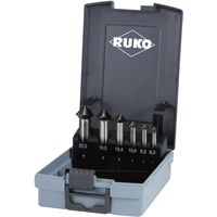 RUKO 102790PRO Kegelsenker-Set 6teilig 6.3 mm, 8.3 mm, 10.4 mm, 12.4 mm, 16.5 mm, 20.5mm Zylinderschaft 1 Set RUKO 102790PRO Kegelsenker-Set 6teilig 6.3 mm, 8.3 mm, 10.4 mm, 12.4 mm, 16.5 mm, 20.5mm Zylinderschaft 1 Set