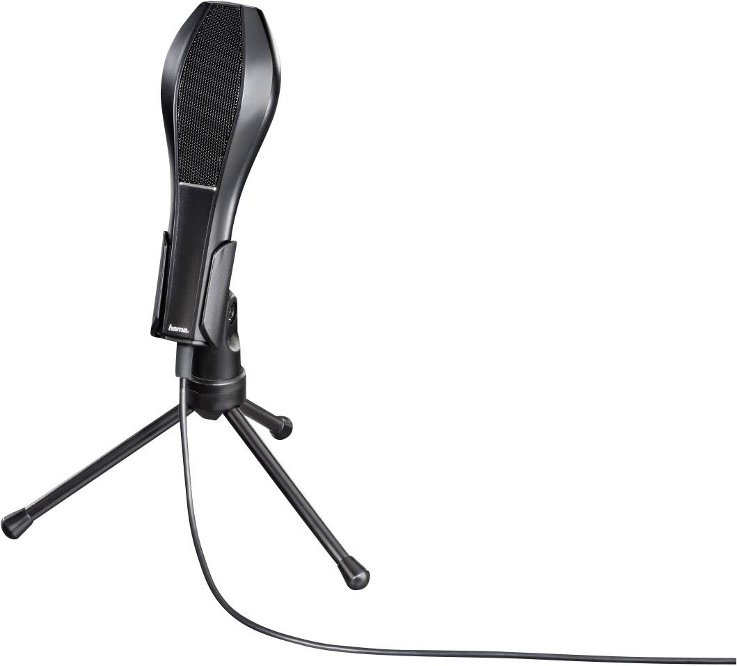 Hama MIC-USB Stream Stand PC-Mikrofon Übertragungsart (Details):Kabelgebunden USB Kabelgebunden Schwarz