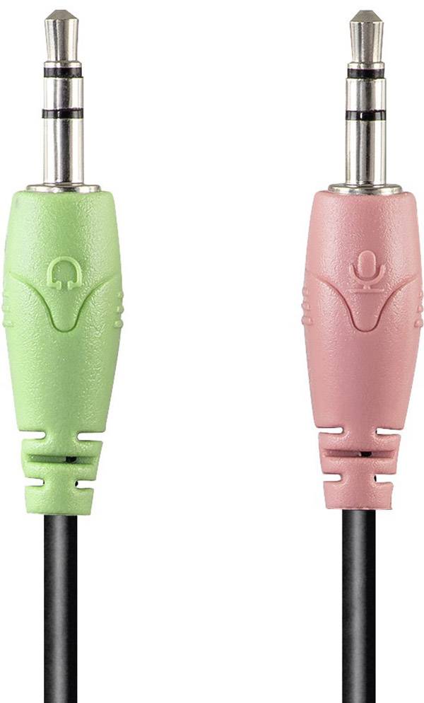 hama 00139923 PC-Office-Headset "HS-P200", Stereo, Schwarz