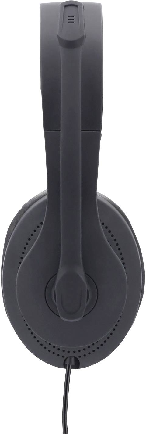 hama 00139923 PC-Office-Headset "HS-P200", Stereo, Schwarz