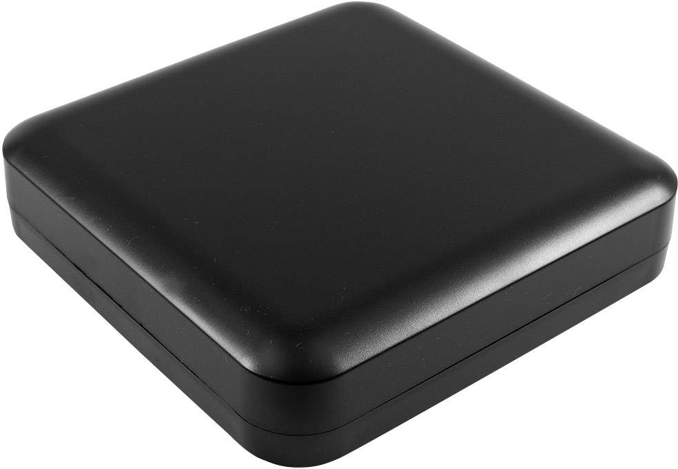 Hammond Electronics 1557H2BK Universal-Gehäuse 200 x 200 x 45 Polycarbonat Schwarz 1 St.