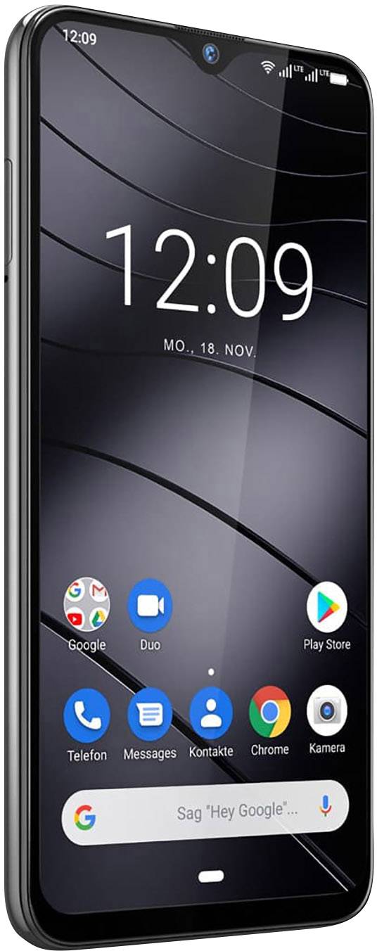 Gigaset GS290 Smartphone 64GB 6.3 Zoll (16 cm) Dual-SIM Android™ 9.0 Titanium Grey