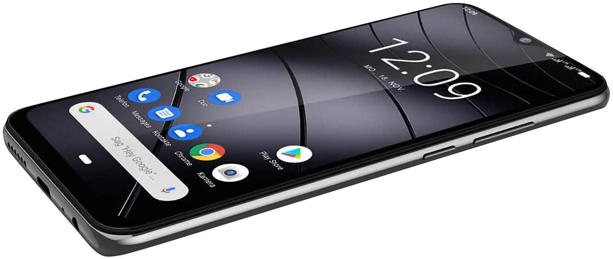 Gigaset GS290 Smartphone 64 GB 6.3 Zoll (16 cm) Dual-SIM Android™ 9.0 Titanium Grey