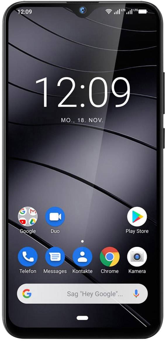 Gigaset GS290 Smartphone 64GB 6.3 Zoll (16 cm) Dual-SIM Android™ 9.0 Titanium Grey