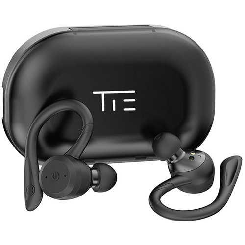 Tie Studio TBE1018 pour le sport Écouteurs intra-auriculaires Bluetooth noir résistant à l'eau, arceau auriculaire