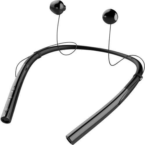 Tie Studio TQ14 Sport In Ear Headset Bluetooth® Schwarz Nackenbügel, Schweißresistent, Lautstärke