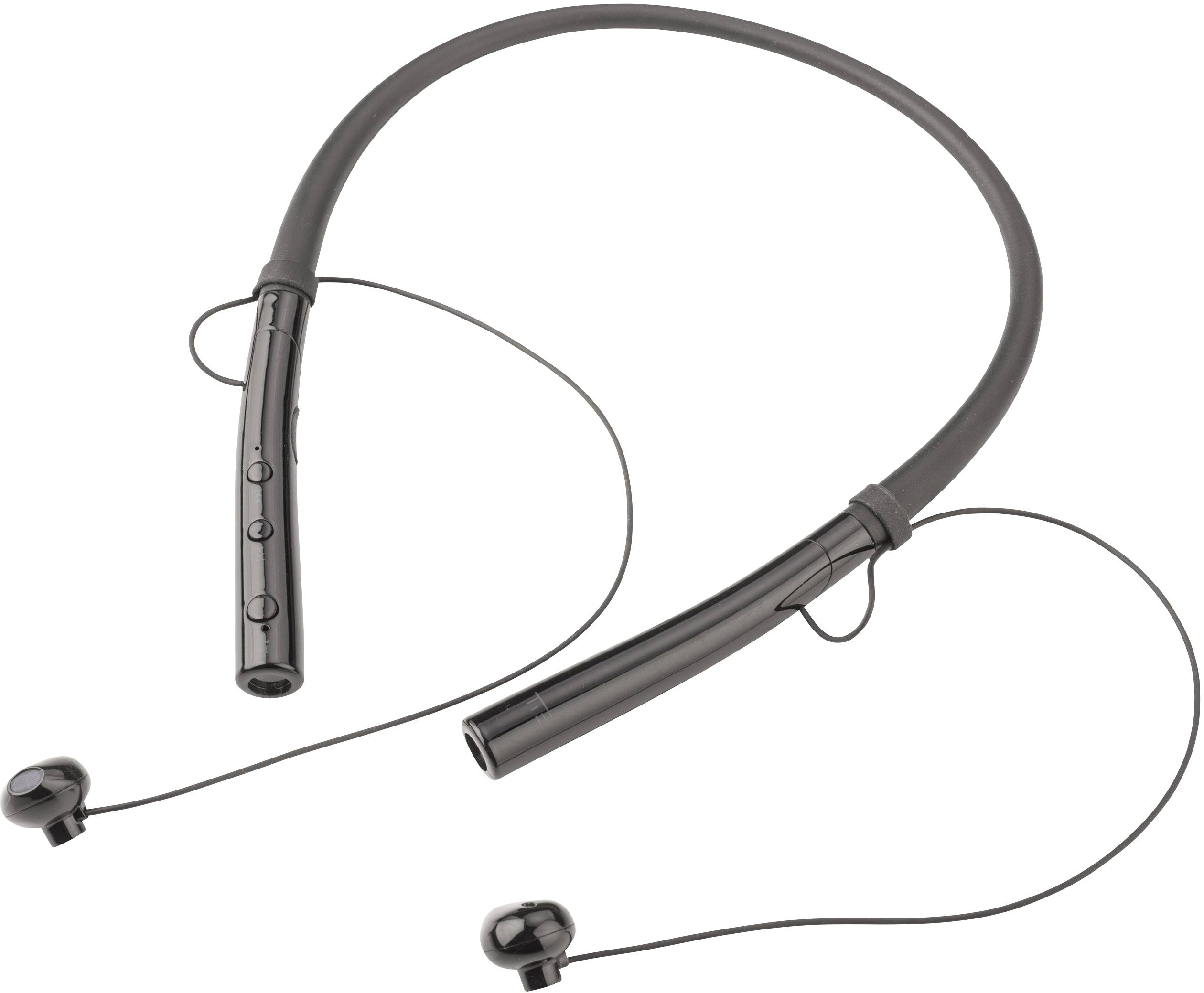 Tie Studio TQ14 In Ear Headset Bluetooth® Schwarz Nackenbügel, Schweißresistent, Lautstärkeregelung Sport