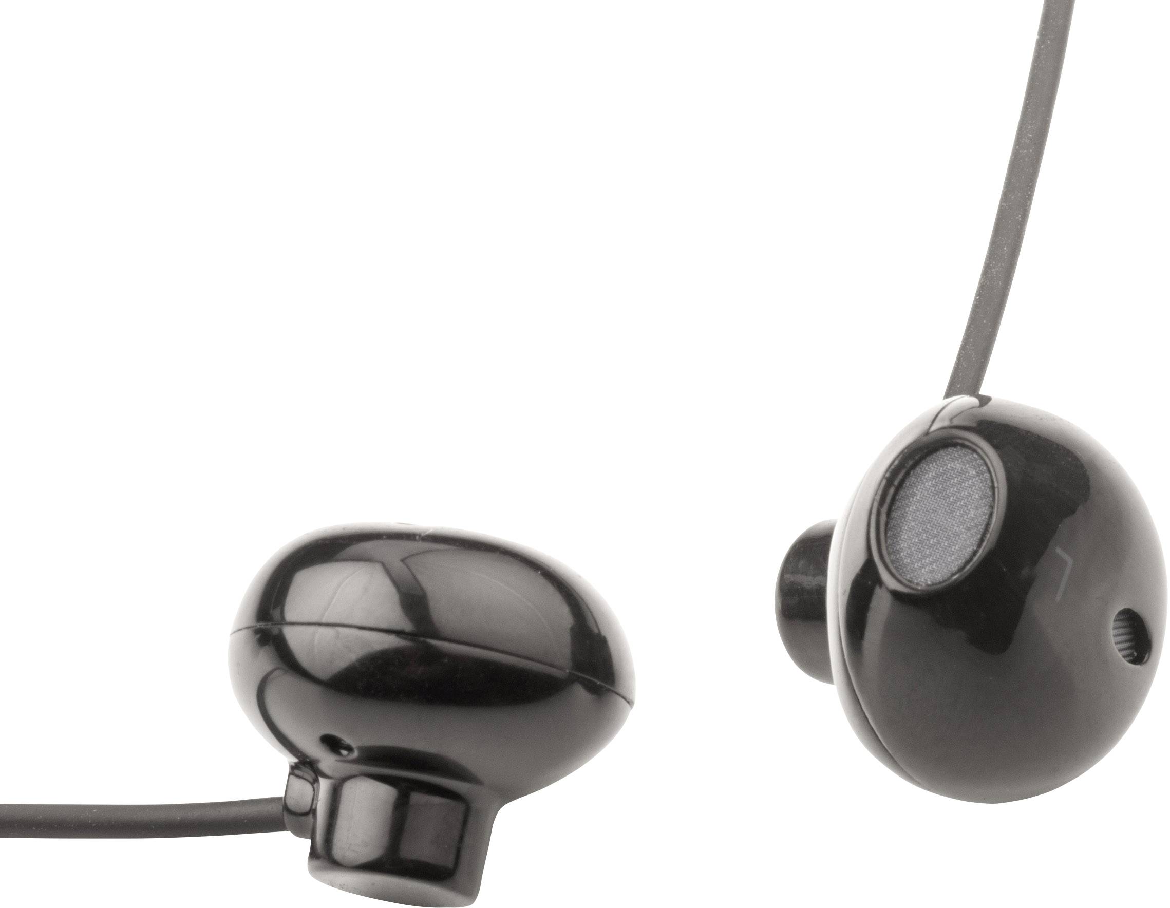 Tie Studio TQ14 In Ear Headset Bluetooth® Schwarz Nackenbügel, Schweißresistent, Lautstärkeregelu