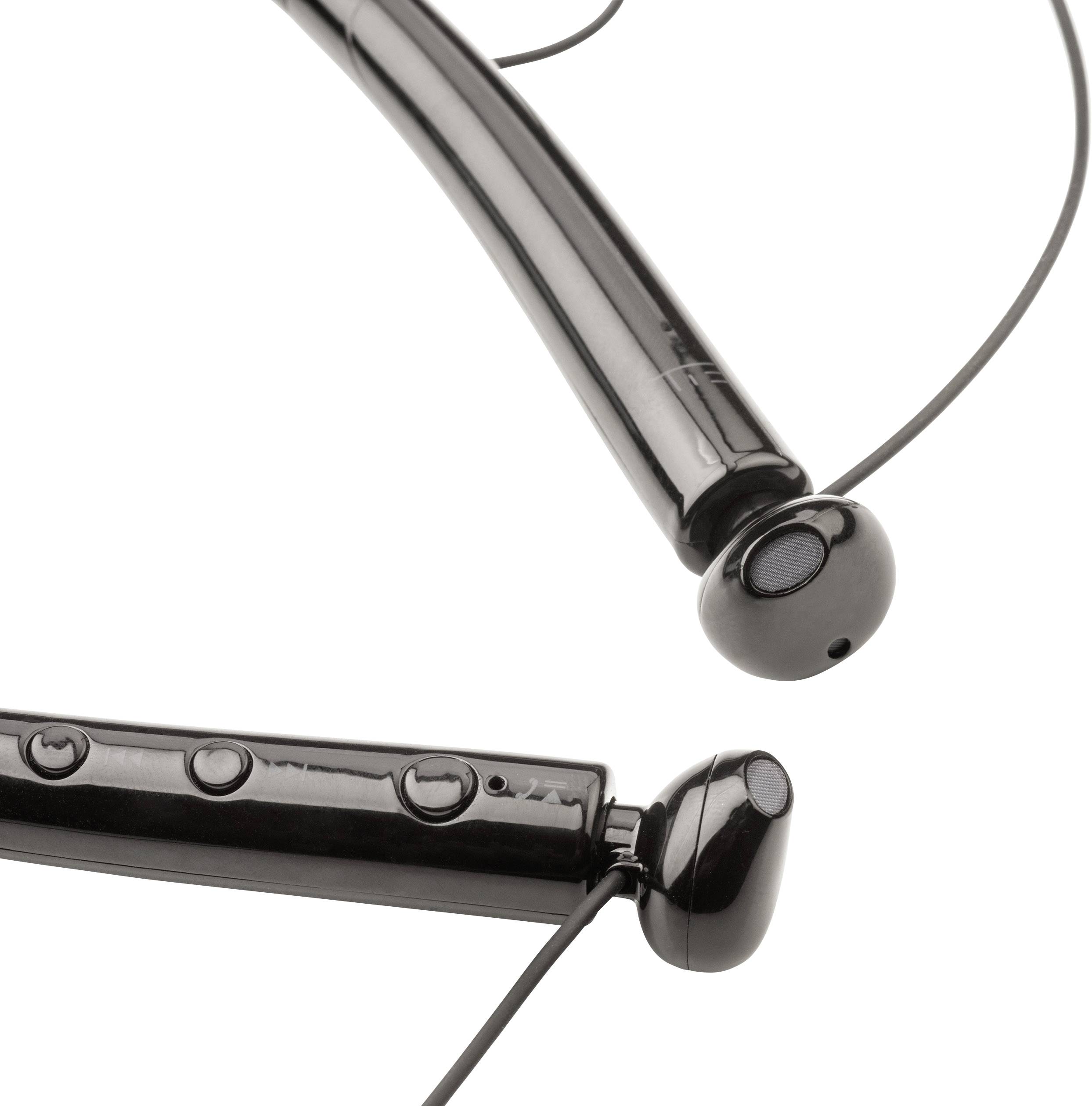 Tie Studio TQ14 In Ear Headset Bluetooth® Schwarz Nackenbügel, Schweißresistent, Lautstärkeregelu