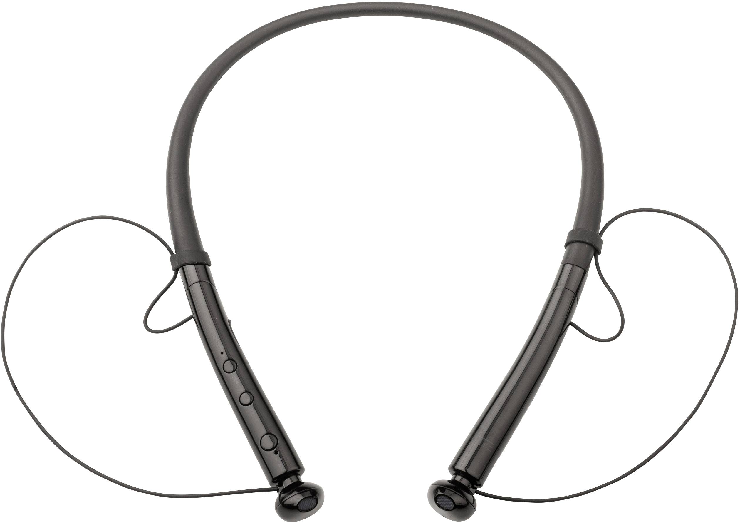 Tie Studio TQ14 In Ear Headset Bluetooth® Schwarz Nackenbügel, Schweißresistent, Lautstärkeregelu