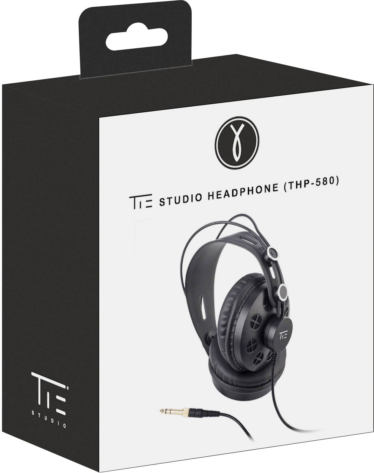 Tie Studio THP-580 Over Ear Kopfhörer kabelgebunden Schwarz Studio