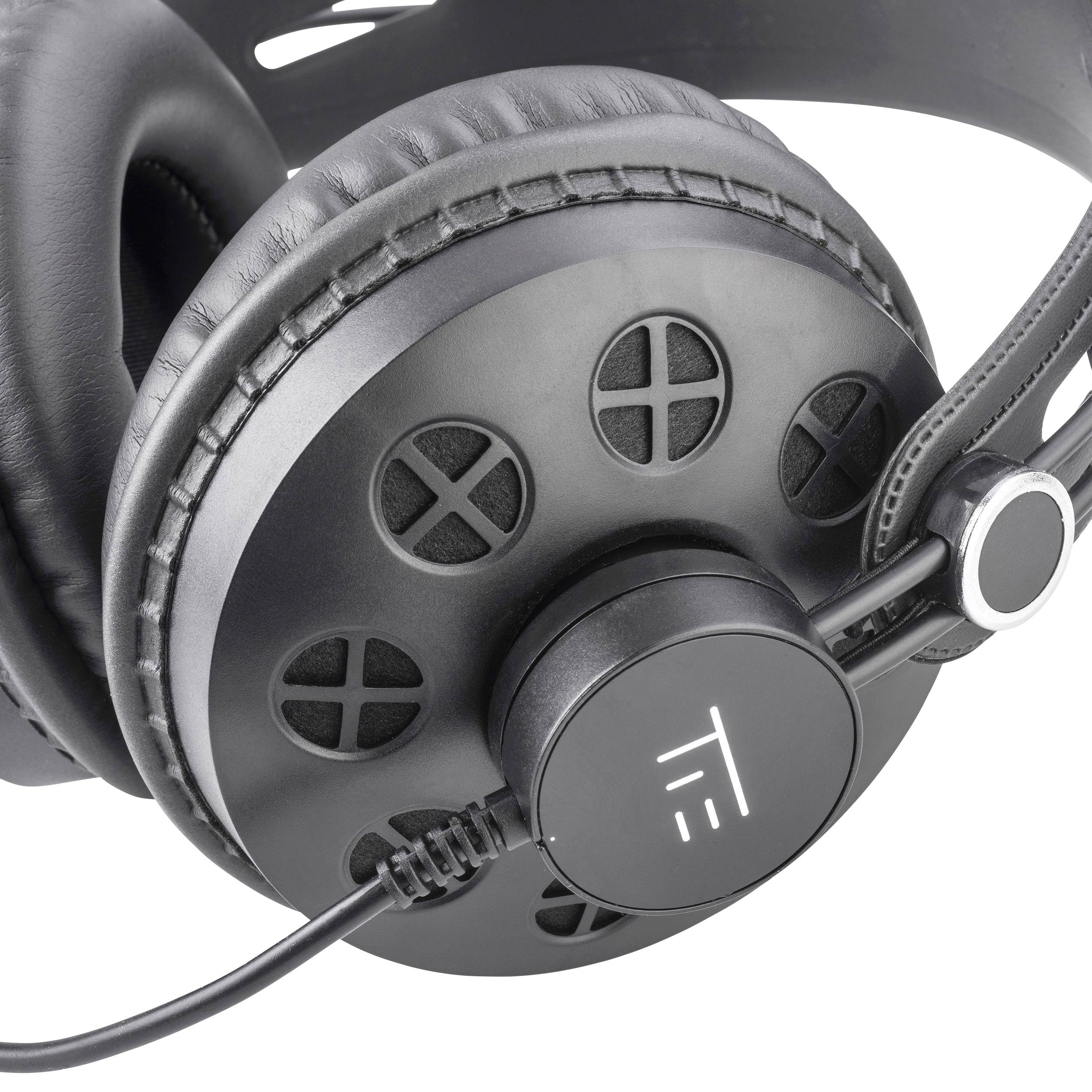 Tie Studio THP-580 Over Ear Kopfhörer kabelgebunden Schwarz Studio
