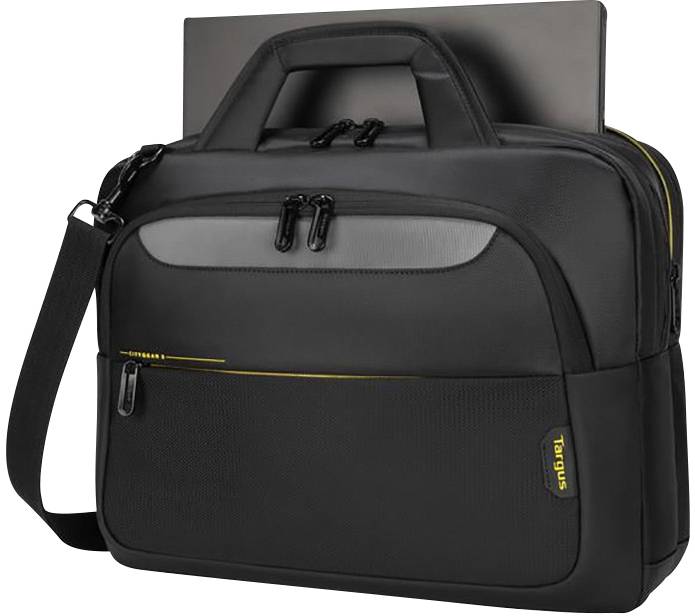 Targus Notebook Tasche Targus CityGear Topload Laptop Case 3 - Passend für maximal: 39,6cm (15,6") Schwarz