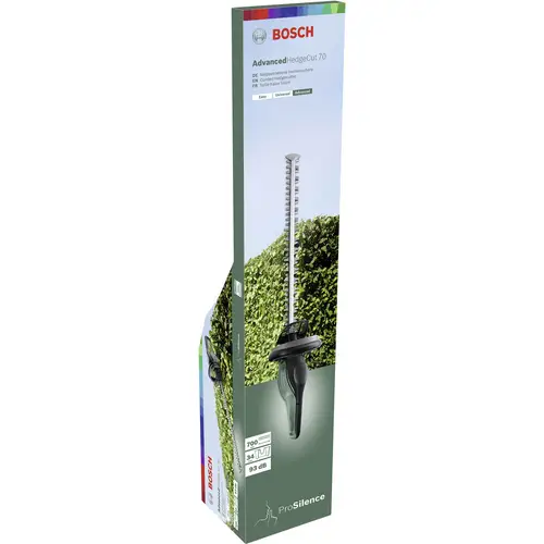 Bosch Home and Garden AdvancedHedgecut 70 Elektro Heckenschere mit Schutzbügel 500 W 700 mm Bosch Home and Garden AdvancedHedgecut 70 Elektro Heckenschere mit Schutzbügel 500 W 700 mm