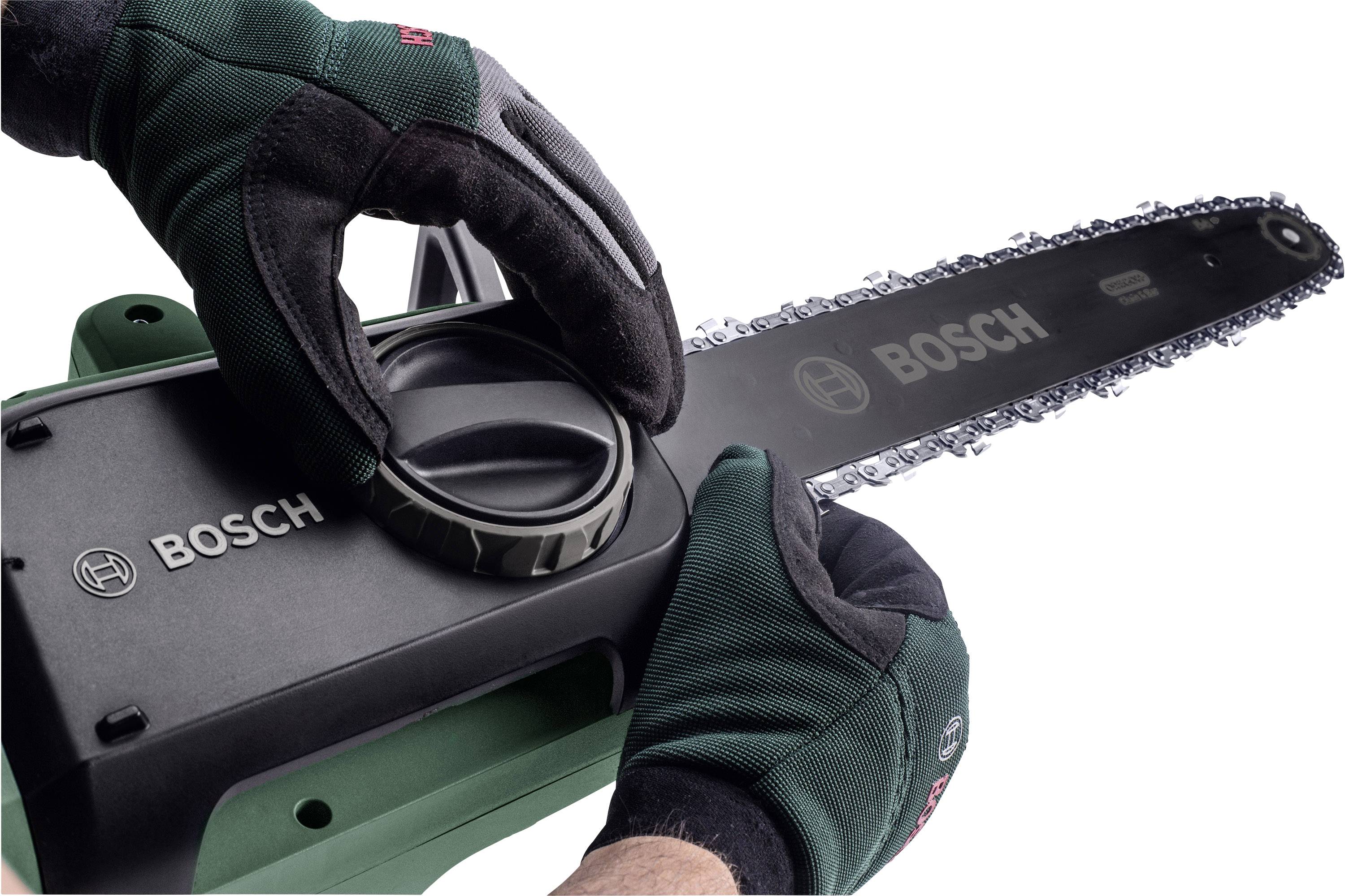 Bosch Home and Garden UniversalChain 35 Elektro Kettensäge B-Ware (beschädigte / fehlende Verpackung) mit Schutzbügel 1900W