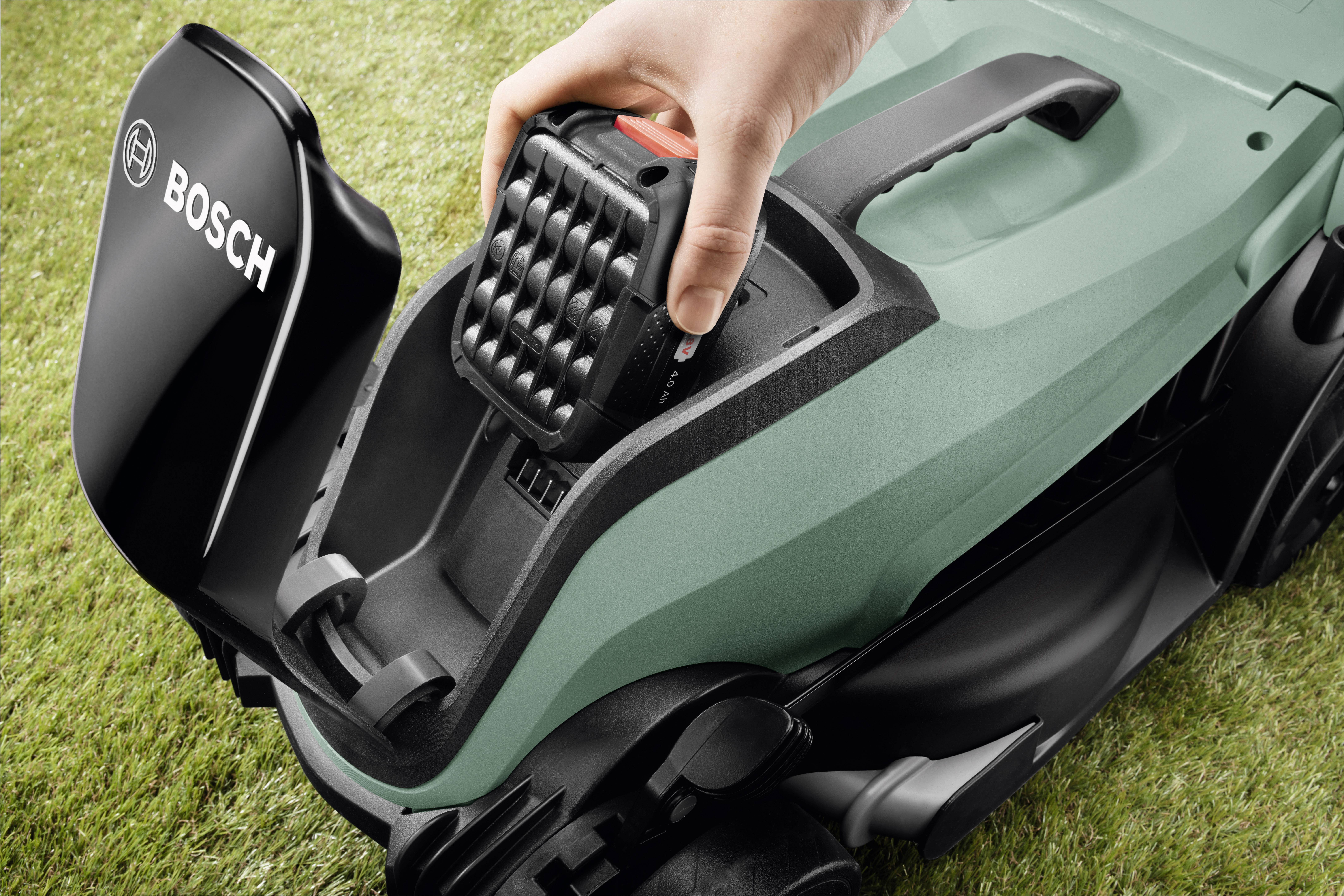 Bosch Home and Garden CityMower 18 Set(1 Akku) Akku Rasenmäher inkl. Akku 4 Ah Schnittbreite (max.) 34 cm