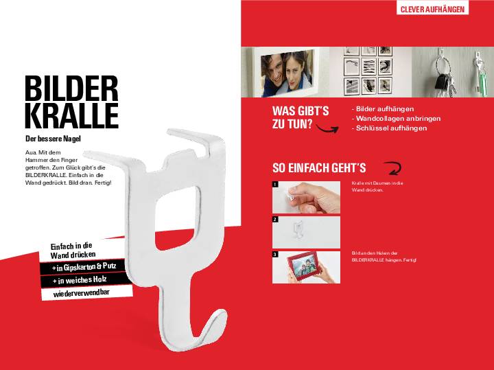 Fischer 545953 fischer Bilderkralle 8 St. 8 St.