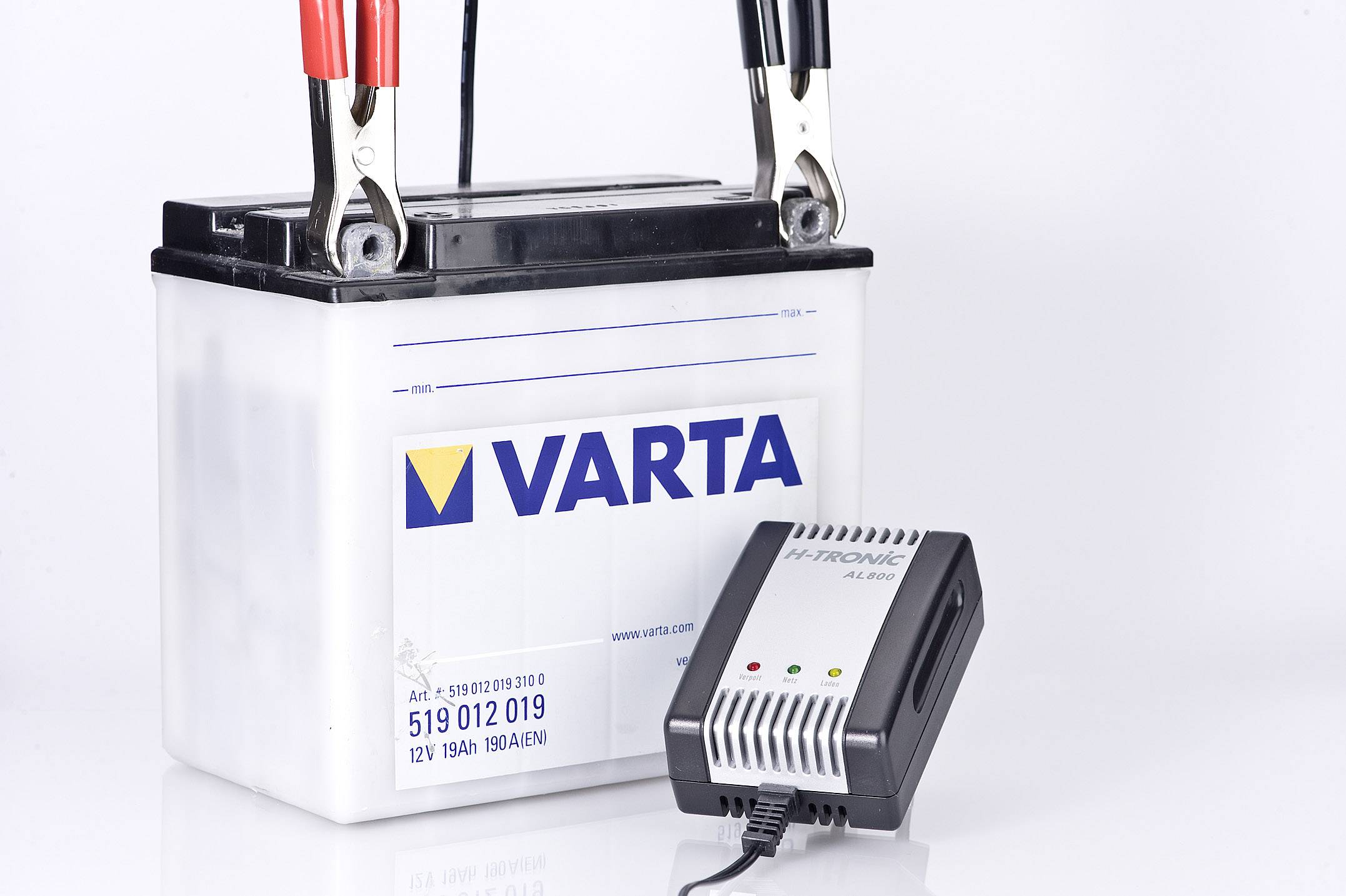 H-Tronic Bleiakku-Ladegerät AL800 6 V, 12V Ladestrom (max.) 0.8A