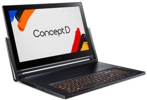 Acer ConceptD 9 43.9cm (17.3 Zoll) Workstation, Notebook Intel® Core™ i9 i9-9980HK 32GB 1024GB SSD Nvidia Quadro RTX 500