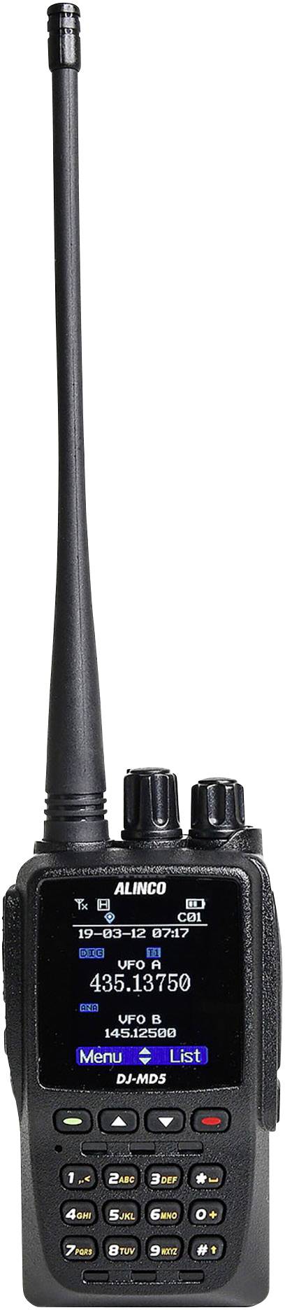 Alinco 1226 DJ-MD-5-GPS DMR VHF/UHF Amateur-Handfunkgerät