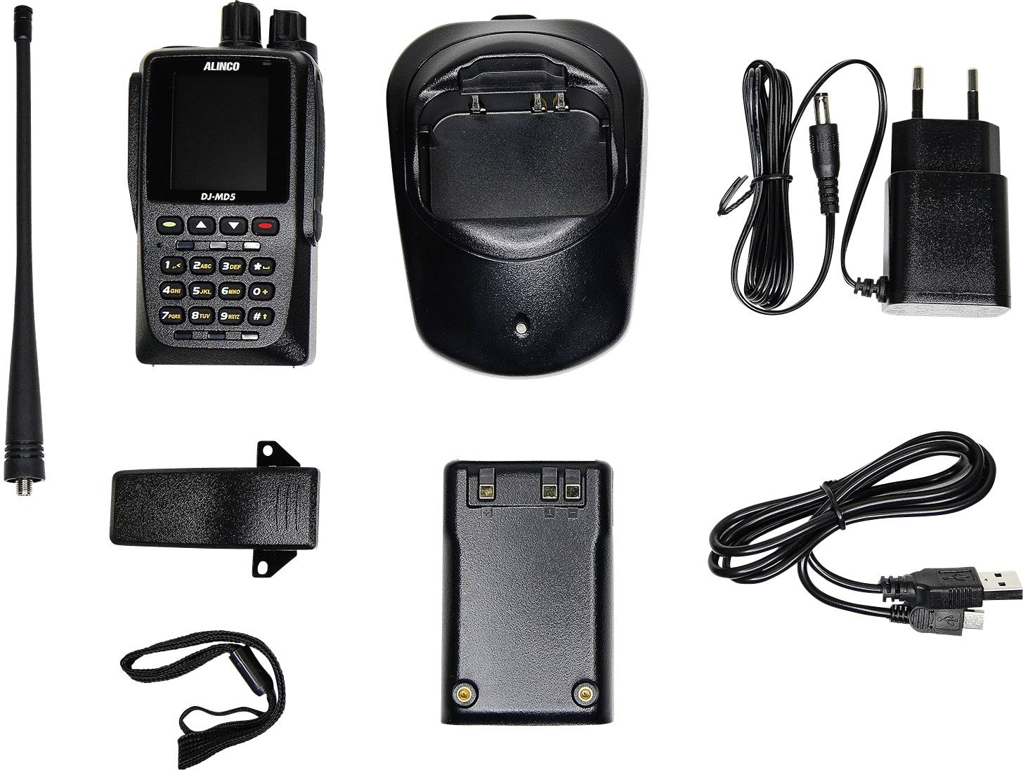 Alinco 1226 DJ-MD-5-GPS DMR VHF/UHF Amateur-Handfunkgerät