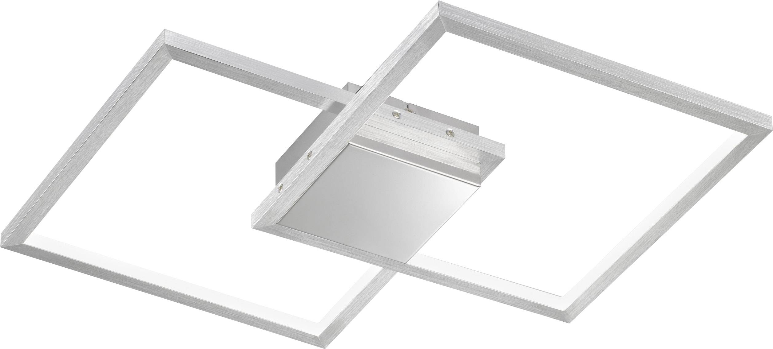WOFI 9487.02.63.9381 Manas Deckenleuchte 36 W Aluminium (gebürstet)