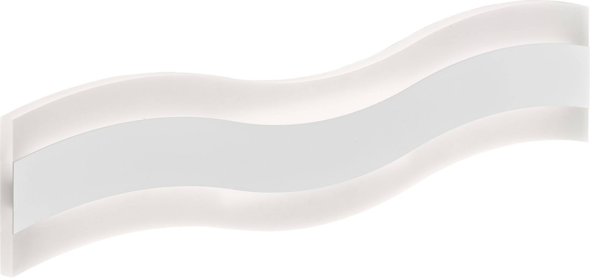 WOFI SPAline DINI 1flg 4808.01.06.9600 LED-Wandleuchte 19 W Warmweiß Weiß