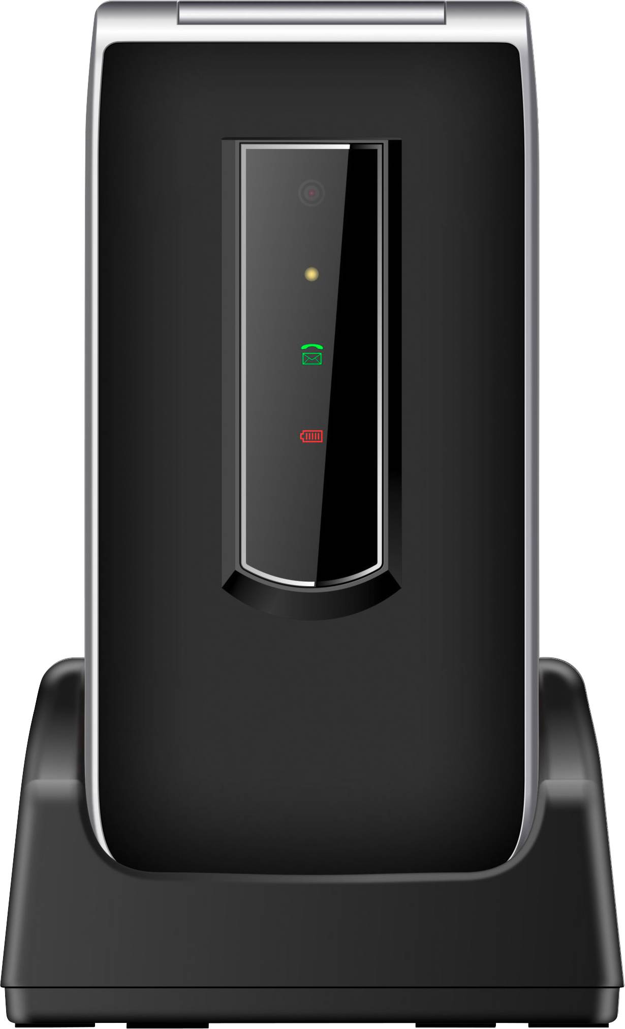 Beafon SL495 Klapp-Handy Schwarz, Silber