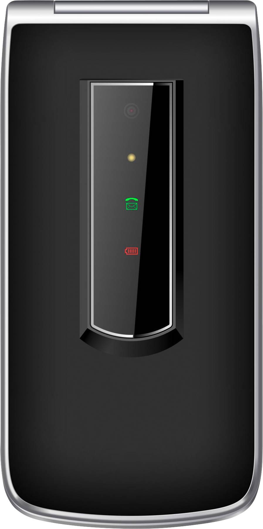 Beafon SL495 Klapp-Handy Schwarz, Silber